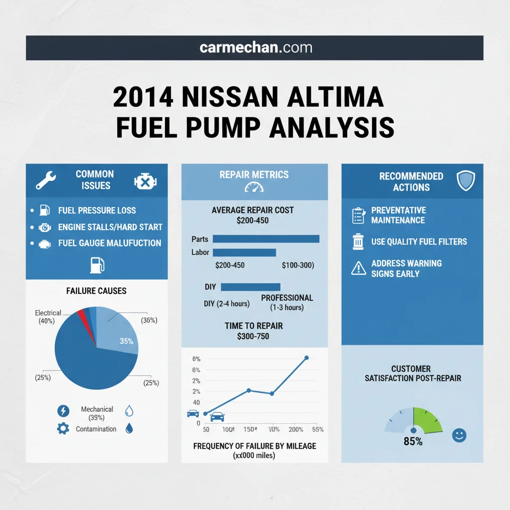 2014 nissan altima fuel pump data visualization chart