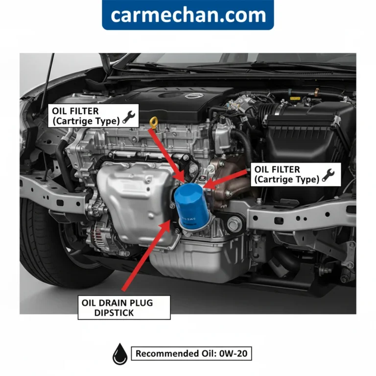 2014 Nissan Altima Oil Filter Location: Real Fast Guide 2026
