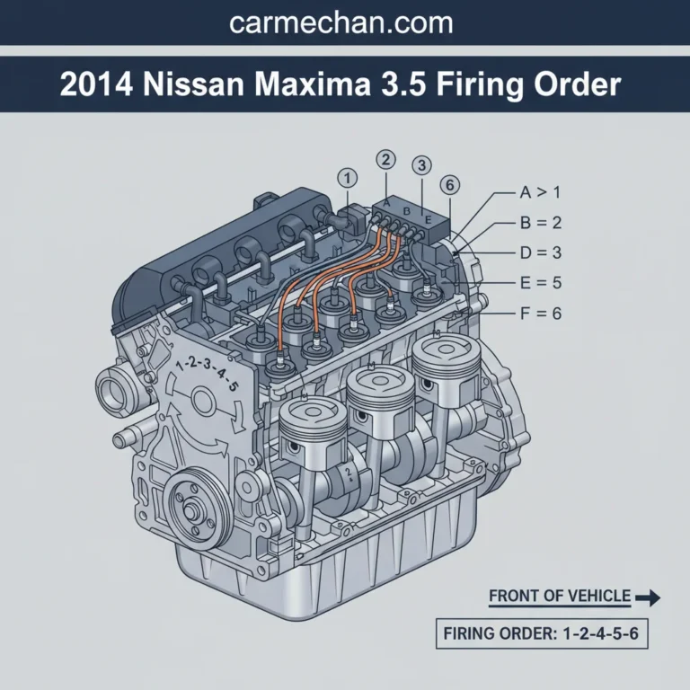 2014 Nissan Maxima 3.5 Firing Order: Diagram & Expert Guide 2026