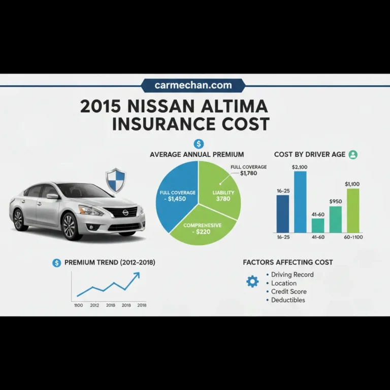 2015 Nissan Altima Insurance Cost: A Real Experience Case Study