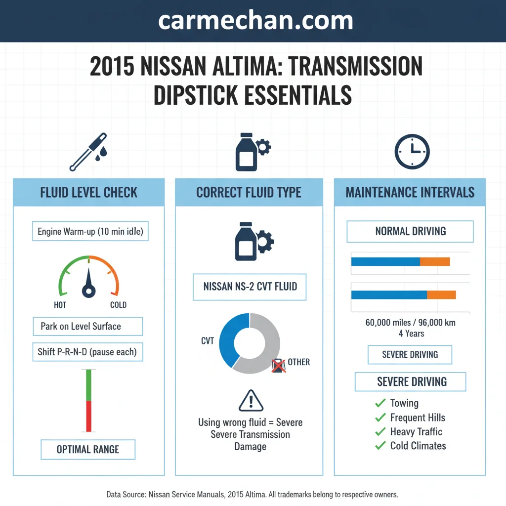 2015 nissan altima transmission dipstick data visualization chart