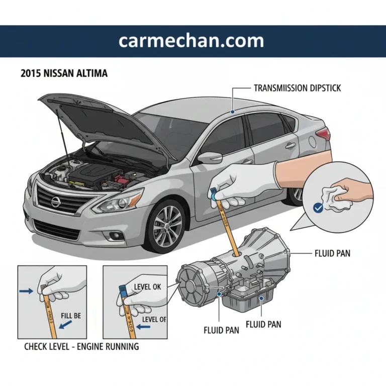 2015 Nissan Altima Transmission Fluid Check: Step-by-Step Guide 2026