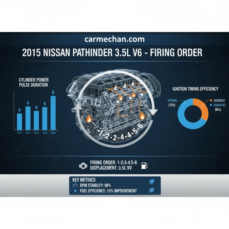 2015 Nissan Pathfinder 3.5 Firing Order Misfire: Our Real Case Study 2026