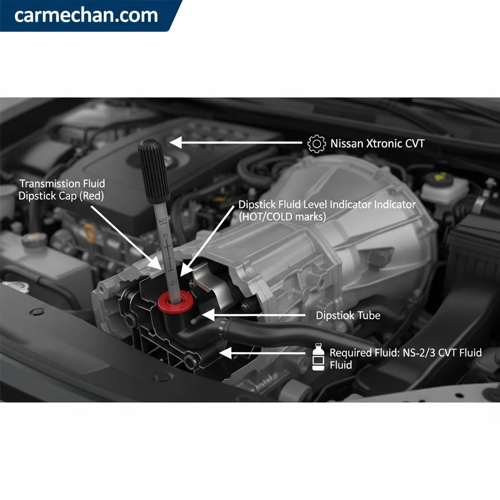 How To Locate 2016 Nissan Altima Transmission Dipstick Safely