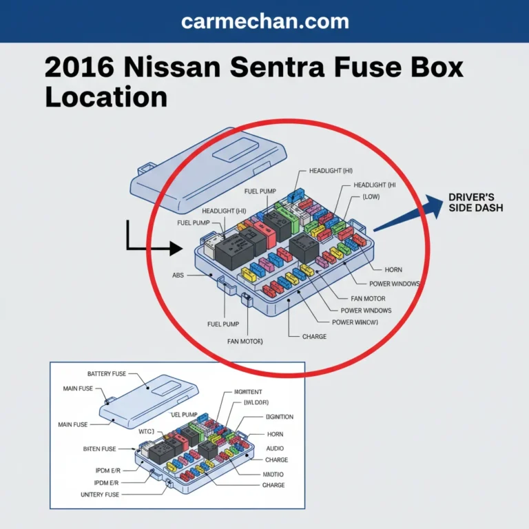 2016 Nissan Sentra Fuse Box Location: Real Fast Guide 2026