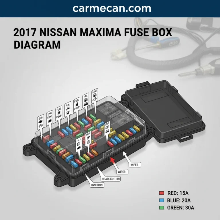 2017 Nissan Maxima Fuse Box Diagram: Locations and Guide 2026