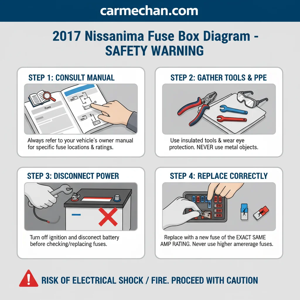 2017 nissan maxima fuse box diagram safety warning infographic