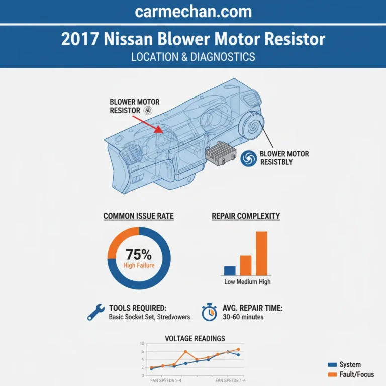 Locating the 2017 Nissan Rogue Blower Motor Resistor Our Real Fix