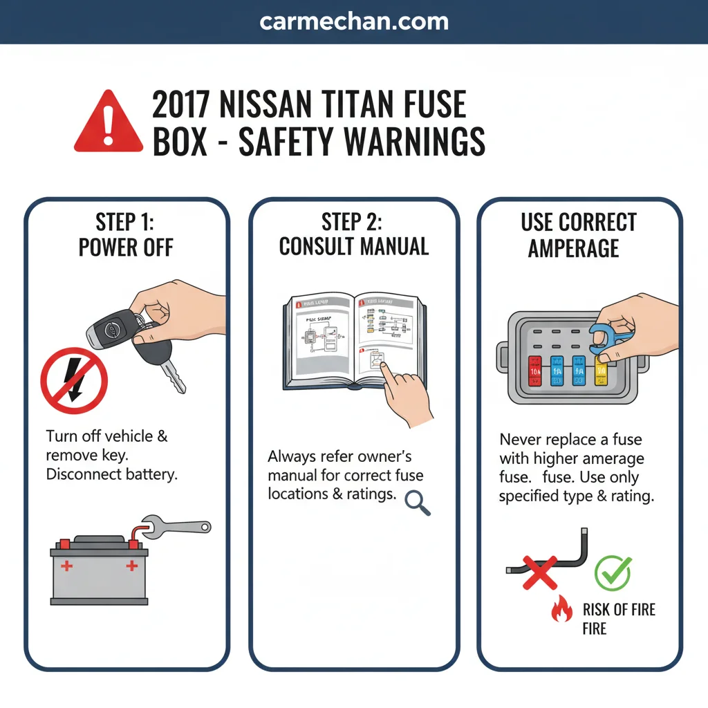 2017 nissan titan fuse box diagram safety warning infographic