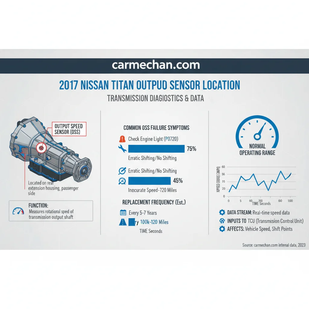2017 nissan titan output speed sensor location data visualization chart