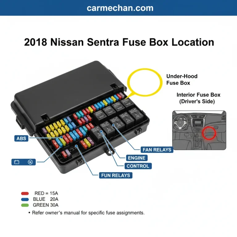 2018 Nissan Sentra Fuse Box Location: Real Visual Guide 2026