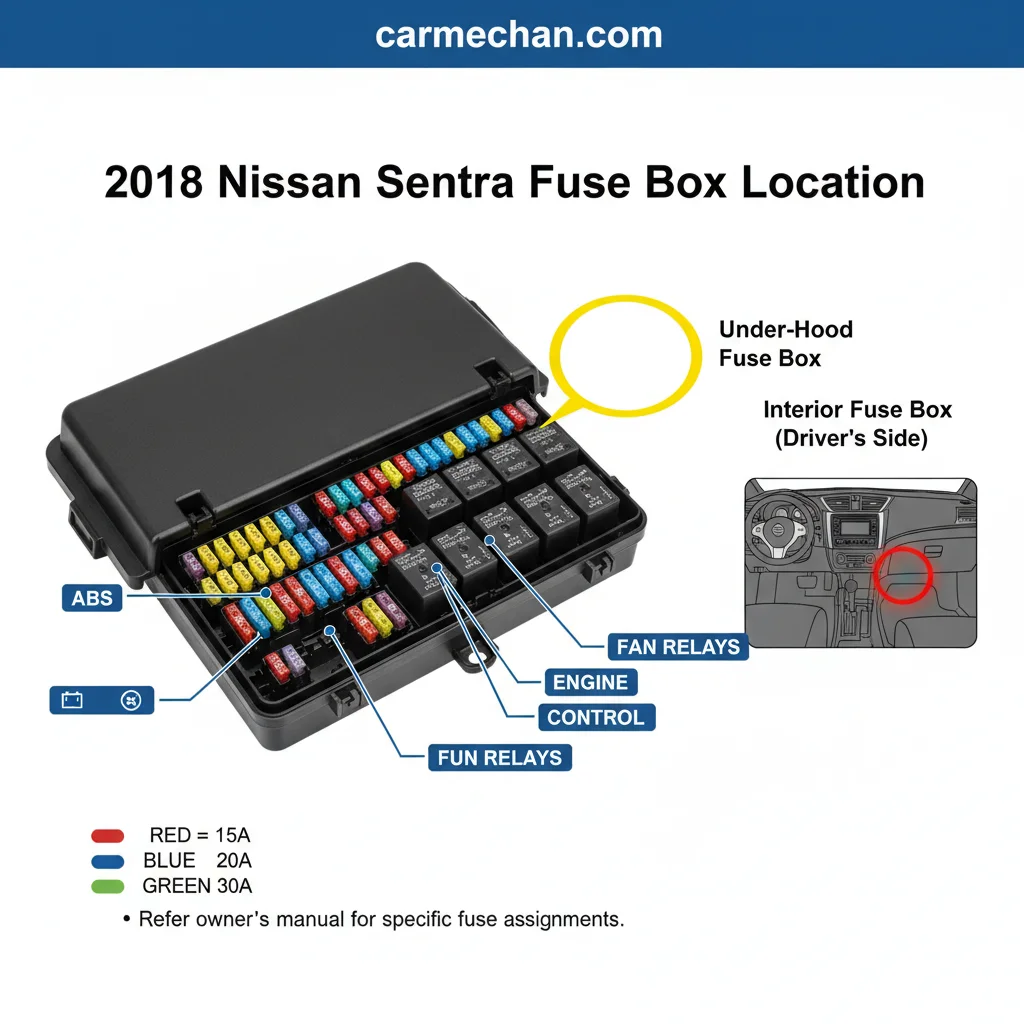 2018 Nissan Sentra Fuse Box Location Guide