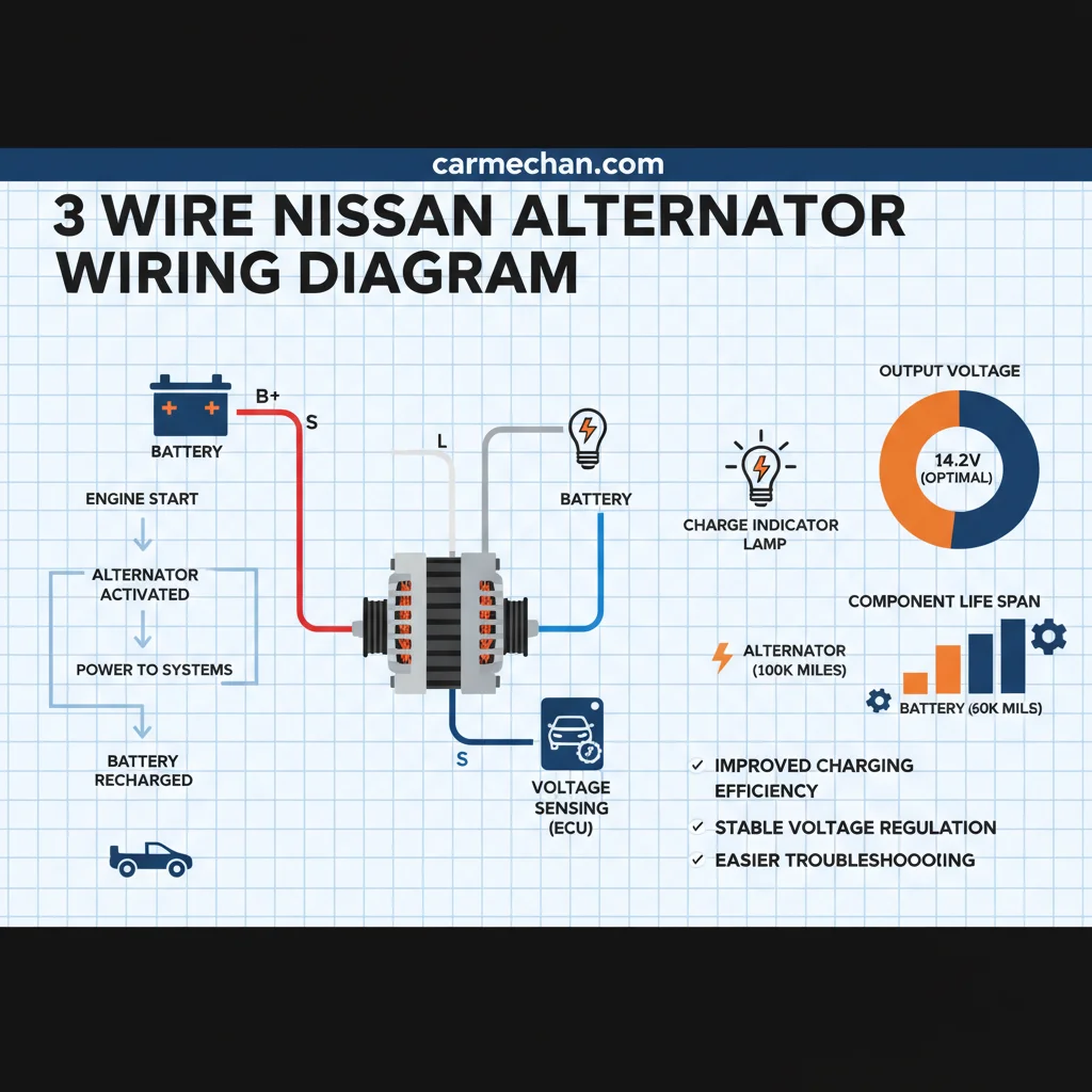 Nissan 3 Wire Alternator Wiring Diagram Real Experience Guide