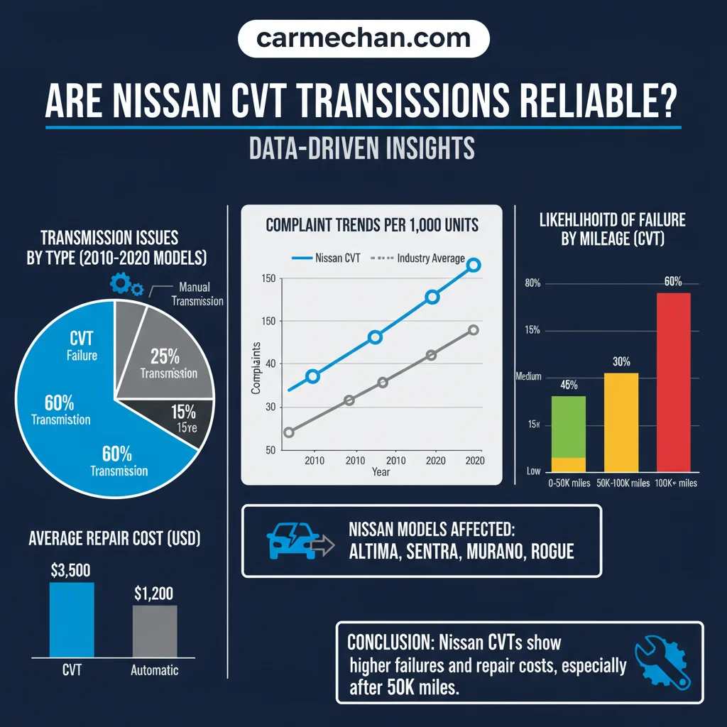 are nissan cvt transmissions reliable data visualization chart