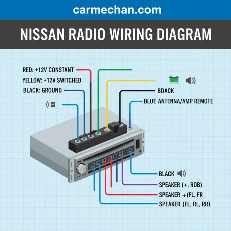 Nissan Radio Wiring Diagram Color Codes: Expert Guide 2026