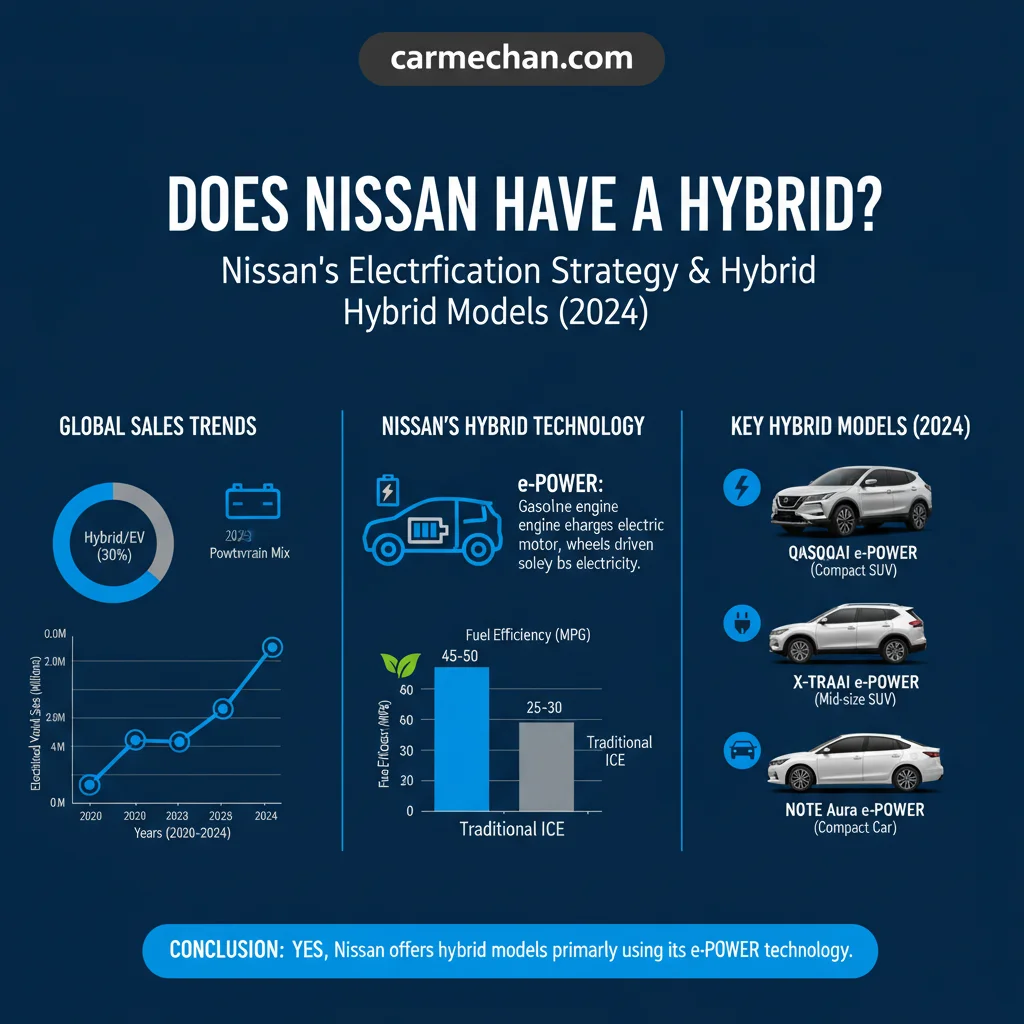 does nissan have a hybrid data visualization chart