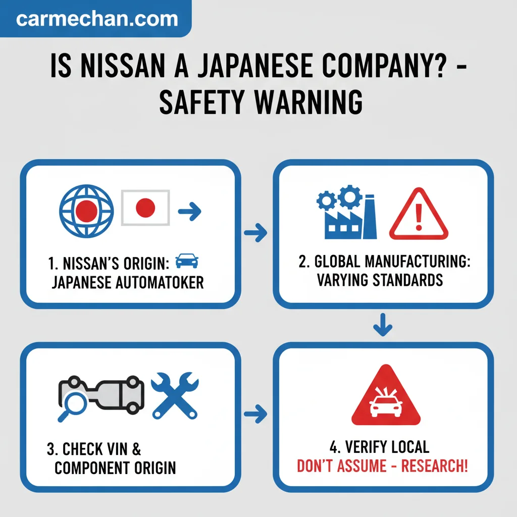 is nissan a japanese company safety warning infographic