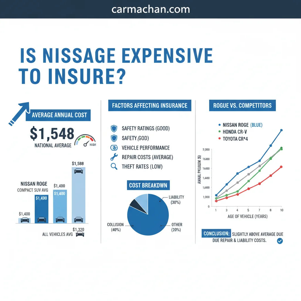 is nissan rogue expensive to insure data visualization chart