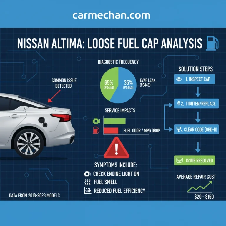 Loose Fuel Cap Nissan Altima Fix: Our Real-World Case Study