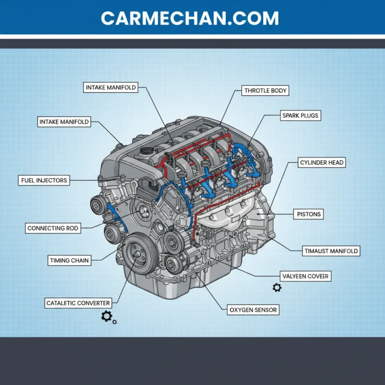 Nissan Maxima 3.5 Engine Diagram: Key Components Guide 2026