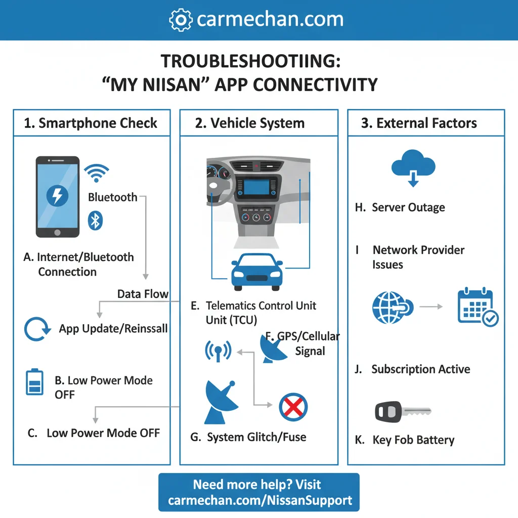 my nissan app not working annotated diagram
