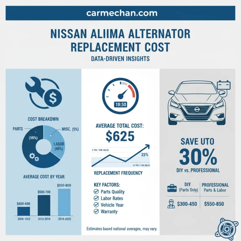 Nissan Altima Alternator Replacement Cost Real Experience