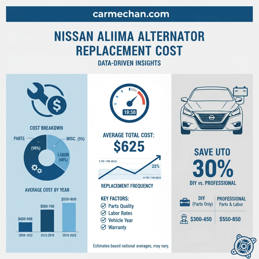 Nissan Altima Alternator Replacement Cost Real Experience