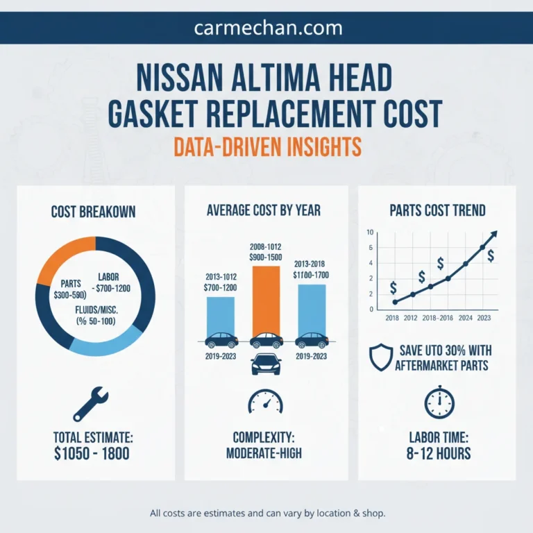 Nissan Altima Head Gasket Replacement Cost: Our Real Experience 2026