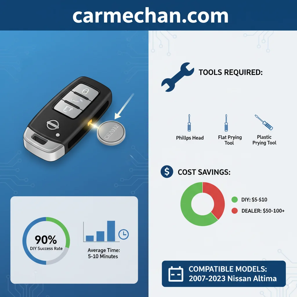 Nissan Altima Key Fob Battery Replacement Guide A Real World Case Study