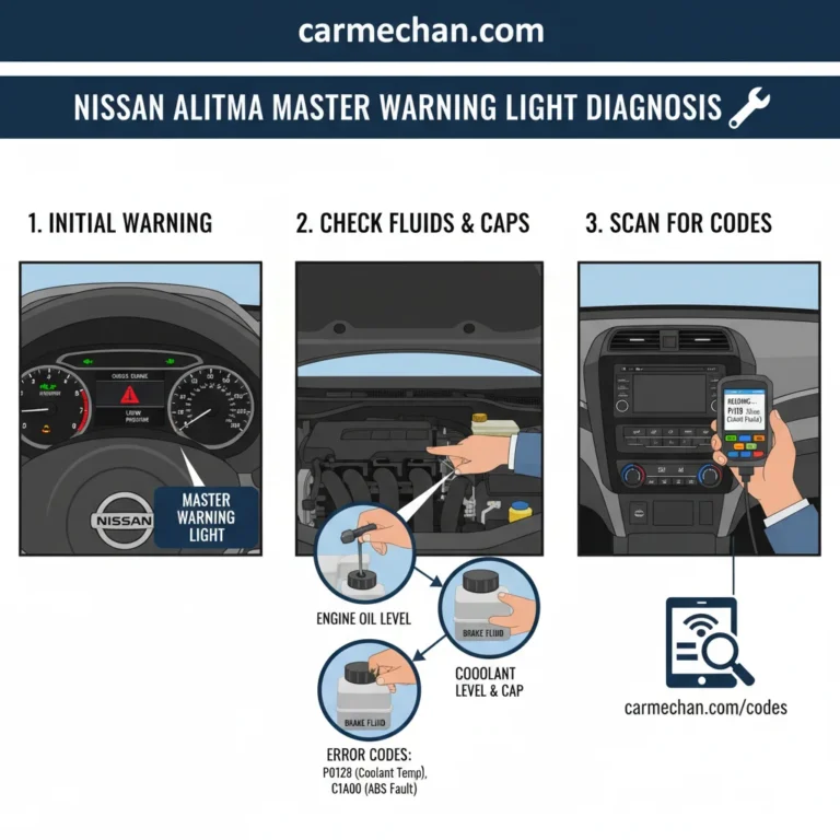 Nissan Altima Master Warning Light: Real Fix Guide 2026