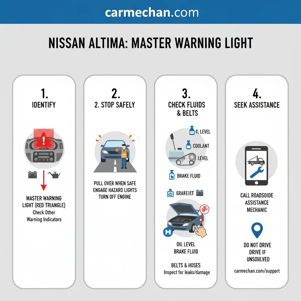 nissan altima master warning light safety warning infographic