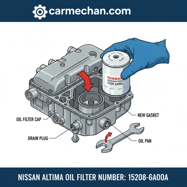 Nissan Altima Oil Filter Number: Real Identification Guide 2026