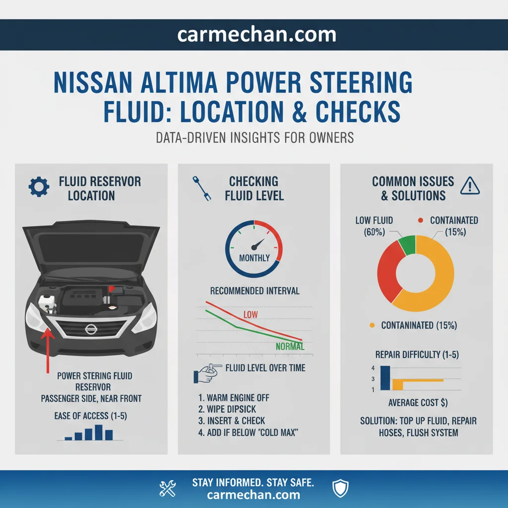 nissan altima power steering fluid location data visualization chart