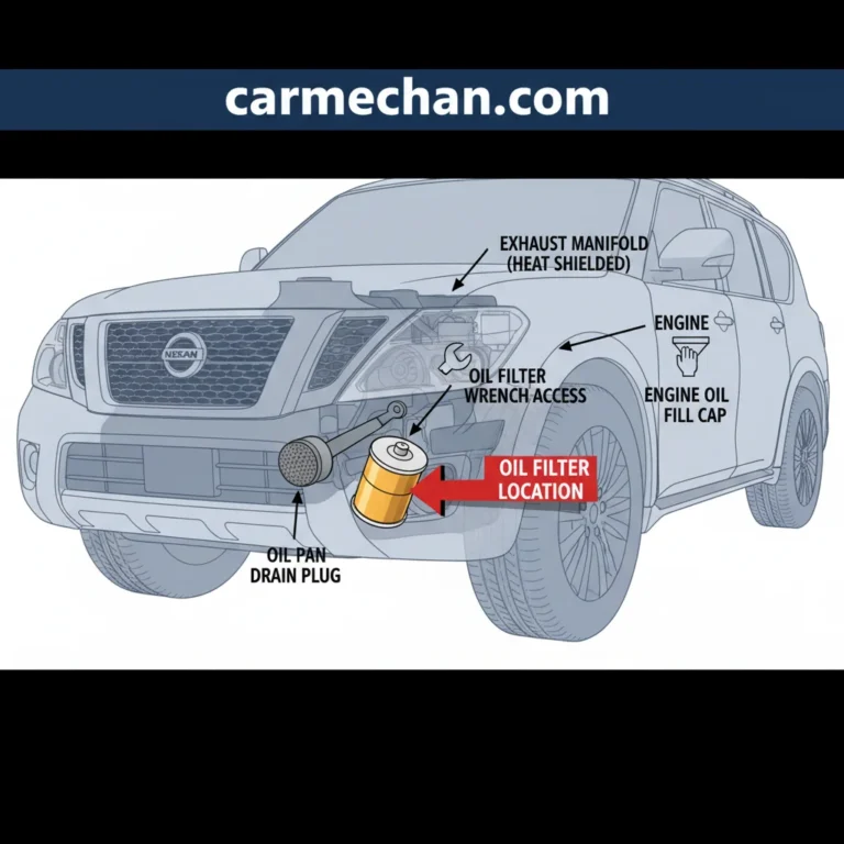 Nissan Armada Oil Filter Location: Visual Guide 2026