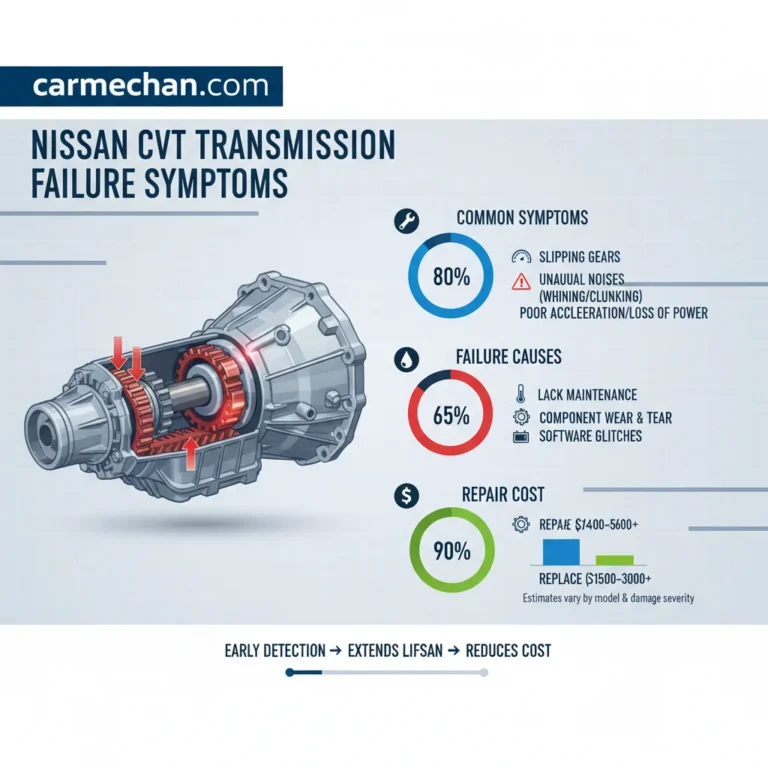 Nissan CVT Transmission Failure Symptoms: Our Real Experience 2026
