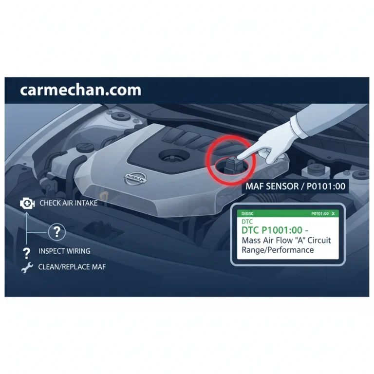 Nissan DTC P0101:00 Diagnosis & Fix: Real Experience Guide 2026
