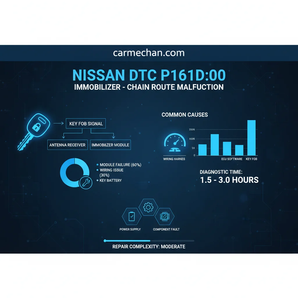 Nissan DTC P161D:00 Guide to Immobilizer System Fix