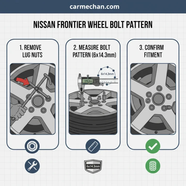 Nissan Frontier Wheel Bolt Pattern: Year-by-Year Specs Guide 2026
