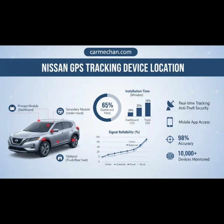 Nissan GPS Tracking Device Location: Real Guide 2026