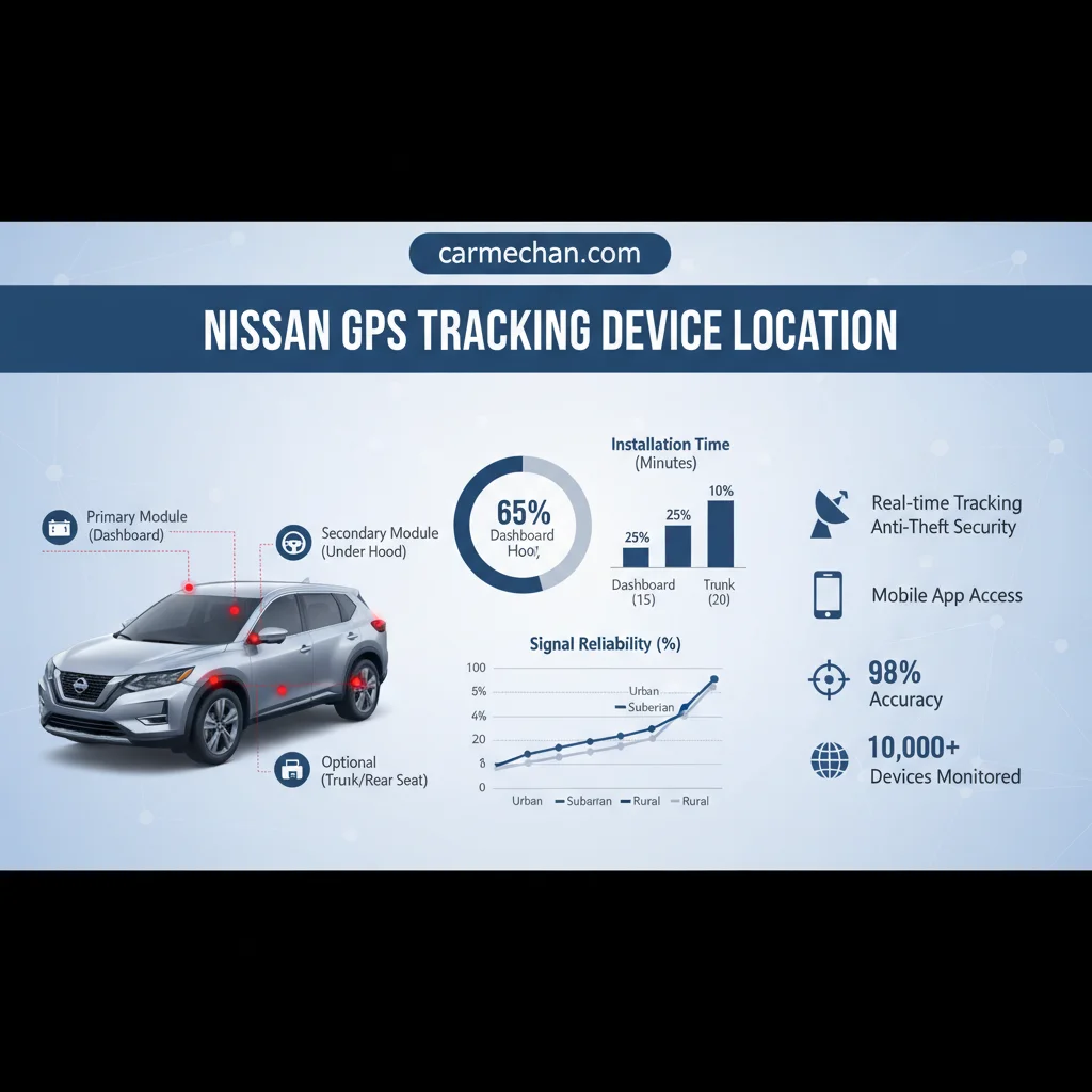 Finding Nissan GPS Tracking Device Location Explained Easily