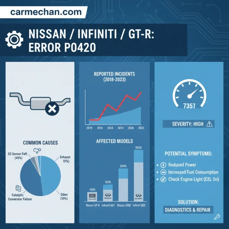 Nissan Infiniti GT-R P0420 Error Fix Real World Case Study