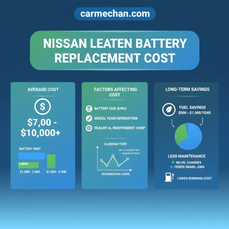 Real Nissan Leaf Battery Replacement Cost Case Study