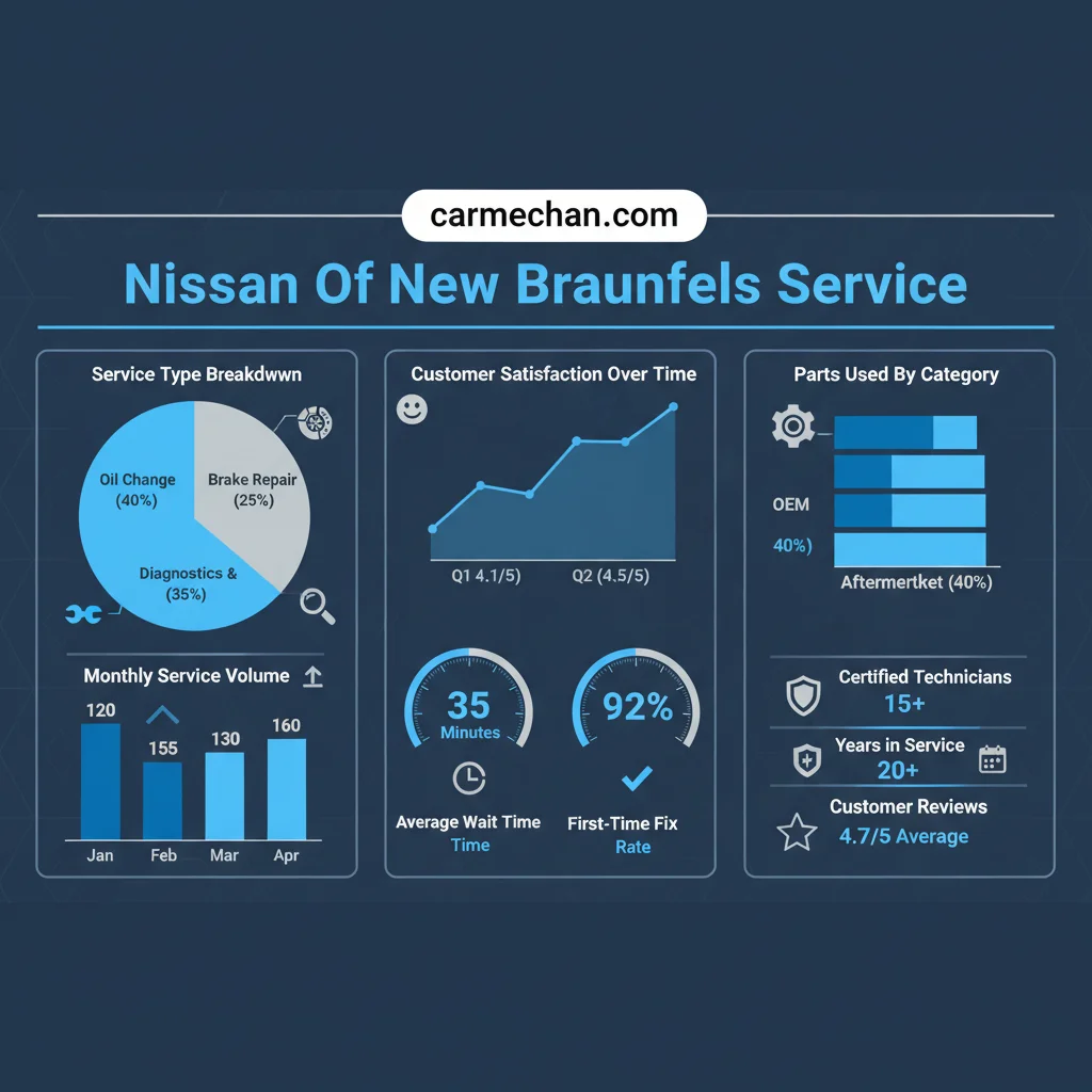 nissan of new braunfels service data visualization chart