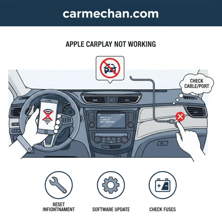 Nissan Rogue Apple CarPlay Not Working: Real Fix Guide 2026