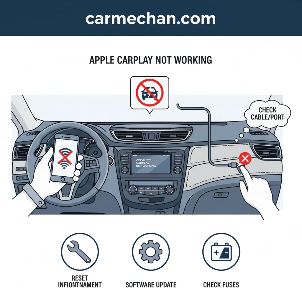 Fix Nissan Rogue Apple CarPlay Not Working Simple Steps