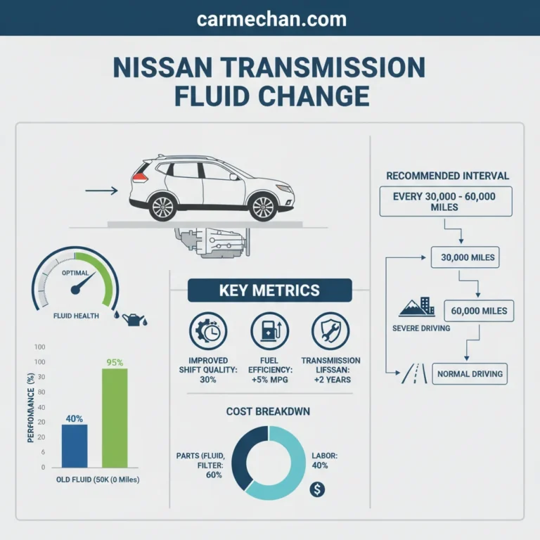 Nissan Rogue Transmission Fluid Change Real Case Study