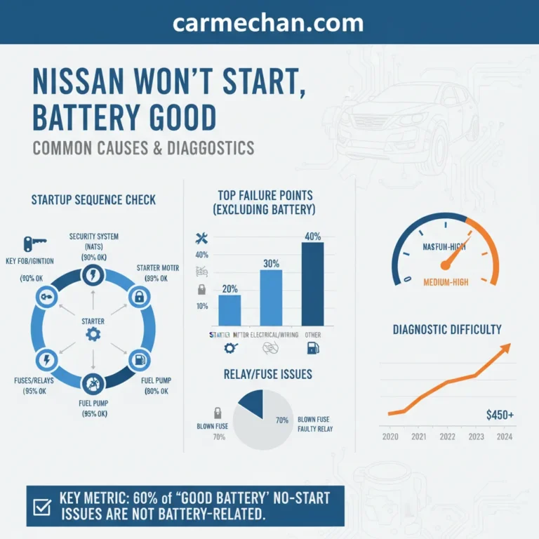 Nissan Rogue Won’t Start But Battery Good: Real Troubleshooting Guide 2026