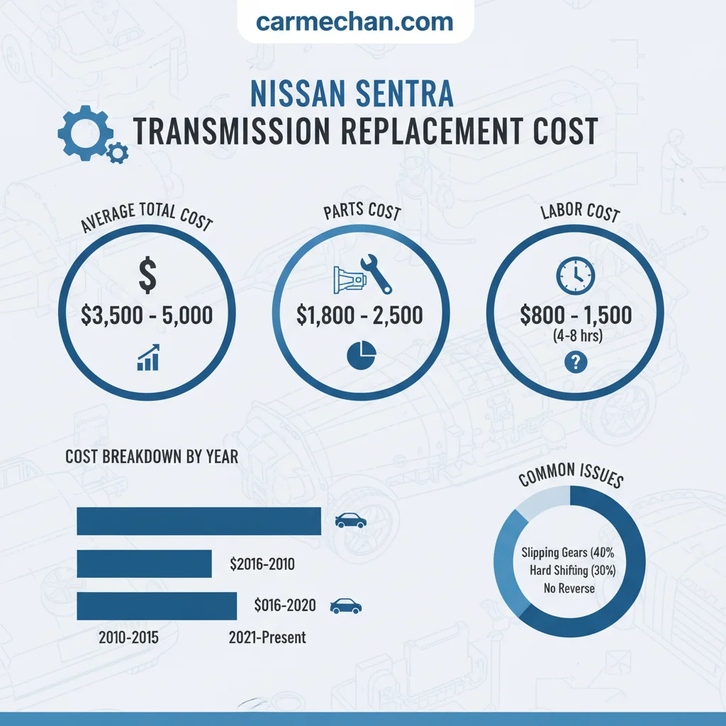 Real Nissan Sentra Transmission Replacement Cost Case Study