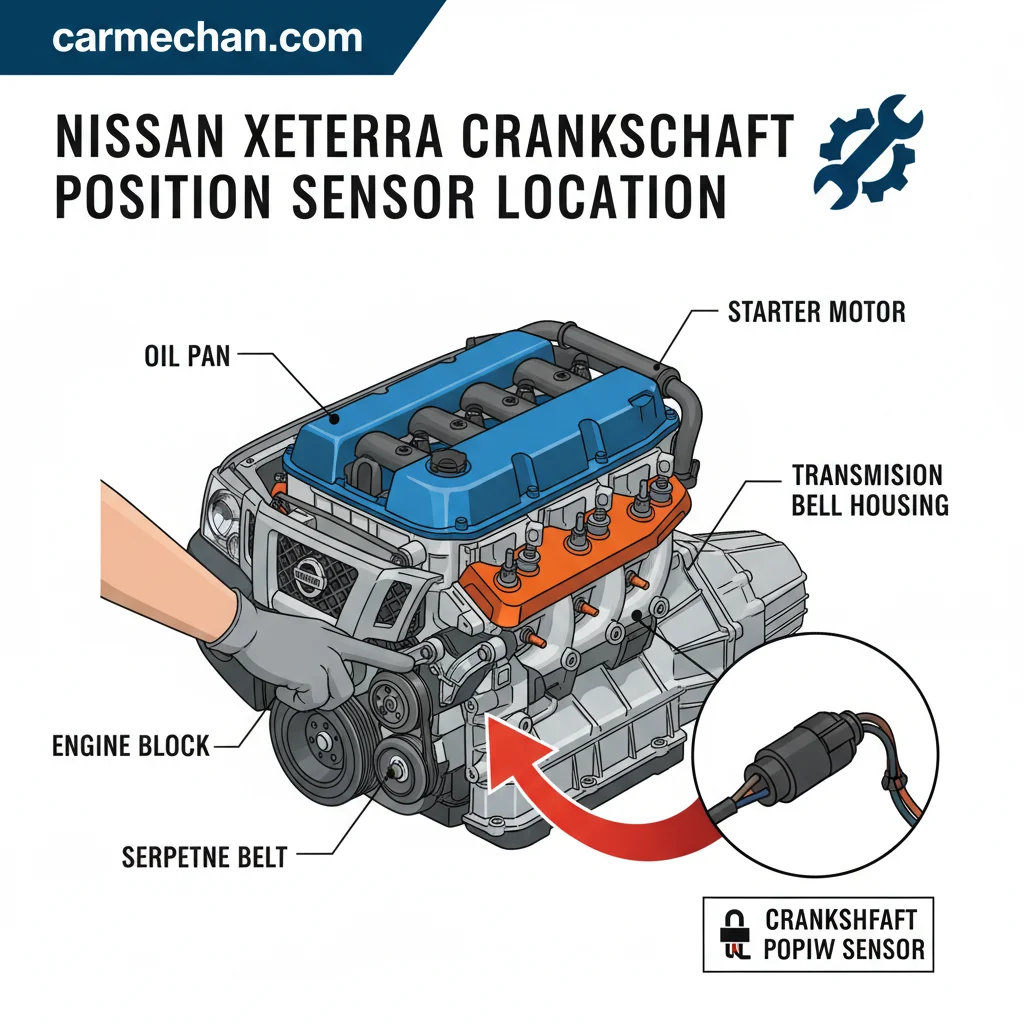 Find Nissan Xterra Crankshaft Position Sensor Location Fast