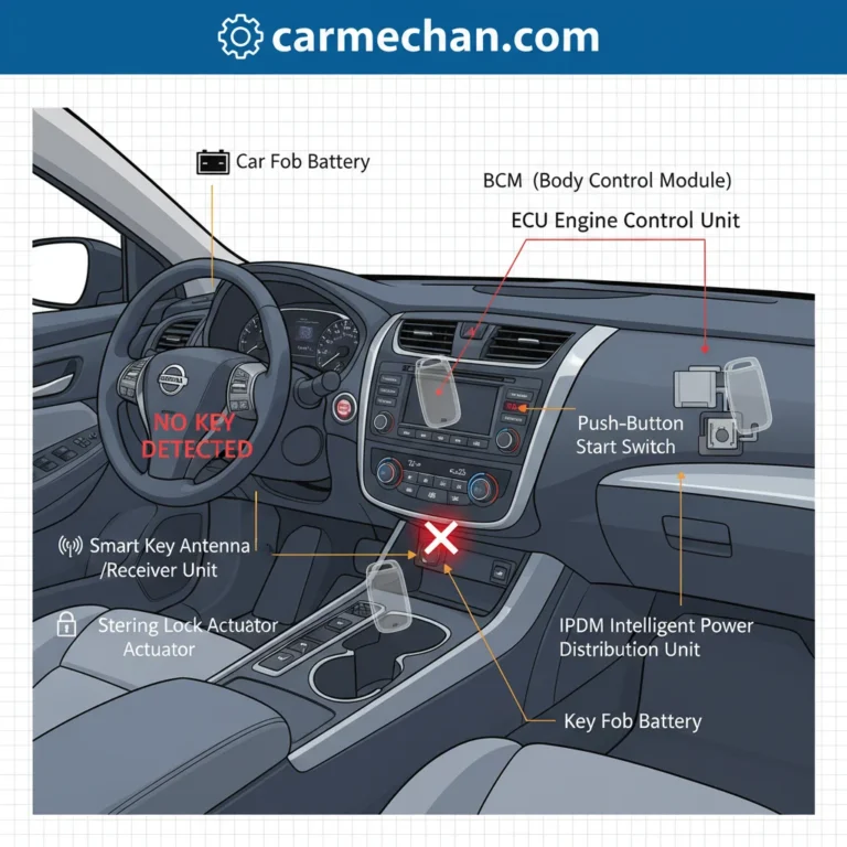 Fix Nissan Altima No Key Detected Message Fast And Easy